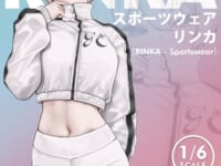 【Gwan-E氏イラスト】UMIKAWA「スポーツウェアリンカ」美少女フィギュア化決定 フィギュア化決定の画像