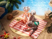 【lack氏イラスト】SSR FIGURE「咖啡因酱」「ダークエルフダンサー サマーver.」美少女フィギュア 彩色原型公開、23日予約開始の画像