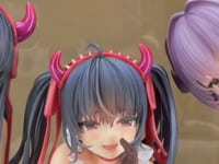 【Ogre 氏イラスト】HOTVENUS「咲舞紫織」「咲舞紫珠音」「咲舞紫月」美少女フィギュア  近日予約開始の画像