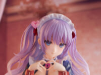 【真白しらこ氏イラスト】ロケットボーイ「如月紫衣菜（きさらぎ しいな）」美少女フィギュア 彩色原型公開の画像