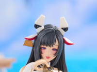 【LOVECACAO氏イラスト】黒氷糖企画「Milky White カウガール」1/12スケール美少女可動フィギュア 彩色原型公開の画像
