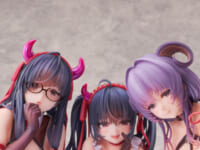 【サキュバスホームステイ】HOTVENUS「紫珠音」「紫月」美少女フィギュア単体【明日予約開始】の画像