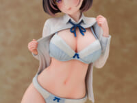 【めっちゃえっちなうごイラ/かるたも氏イラスト】ダイキ工業「井上 優莉奈」美少女フィギュア 彩色原型公開【14日予約開始】の画像