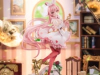 【Rosuuri氏イラスト】ホビーサクラ「白いうさぎ」美少女フィギュア【彩色原型公開】の画像