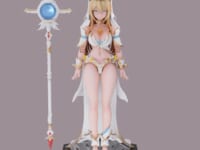 【オリジナル美少女可動フィギュア】道奇虎「尤菲莉亚·艾瑟琳 魔化初始阶段(ユーフィリア・エセリン 魔化初期段階)」制作決定の画像