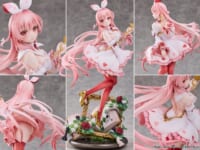 【Rosuuri氏イラスト】ホビーサクラ「白うさぎ Rosu ワンダーランドVer.」美少女フィギュア 彩色原型公開【近日予約開始】の画像