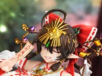 【废品2300氏イラスト】INFOCUS「海太Umita 巫女服」美少女フィギュア 彩色原型公開【近日予約開始?】の画像