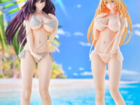 【蔦風徒子 氏オリジナル 原型】ダイキ工業「冬萌 桜 (Tomoe Sakura) 水着黒髪Ver./水着金髪Ver.」美少女フィギュア 予約開始の画像