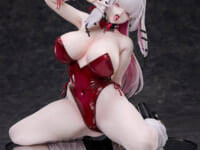 【黒筆ANnA氏イラスト】BINDing「病み兎たん」1/4美少女フィギュア 予約開始の画像