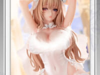 【LOVECACAO氏イラスト】BearPanda「Blossom Bunny 1/4スケールフィギュア」美少女フィギュア 彩色原型公開【31日予約開始】の画像