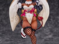 【虎んと氏イラスト】Kiwi Toys「褐色サキュバスちゃん 晴れ着バニーVer.」美少女フィギュア化決定の画像