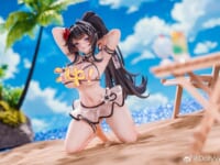 【KTcube氏イラスト】DollyVerse「KT子 砂浜初試」美少女フィギュア【彩色原型公開】の画像