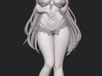 【BByuEng氏イラスト】Kiwi Toys「ユルナ」美少女フィギュア【原型公開】の画像