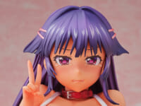 【開発日記シリーズ/むちゃ氏】のくちゅるぬ「椎名千鶴 褐色ver.」美少女フィギュア【予約開始】の画像