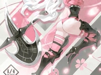 【hyeonsick choi氏イラスト】ホビーサクラ「Pink Axe」1/4スケール美少女フィギュア化決定の画像
