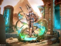 【LOVECACAO氏イラスト】SkinStudio「Pharaoh Girll」1/4フィギュア【彩色原型公開】の画像
