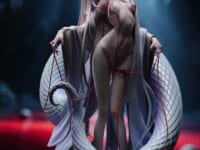 【白ウサギ氏イラスト】MilkY「ヨルムンガンドー解脱-」美少女フィギュア【彩色原型公開】の画像