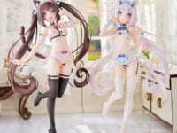 【ネコぱら】チューベローズプラス「ショコラ マイクロビキニメイド」「バニラ マイクロビキニメイド」美少女フィギュア【26日予約開始】の画像
