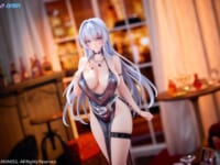 【SG氏イラスト】SIKI ANIM「シオン・アルフィーネ ドレスVer.」美少女フィギュア 彩色原型公開【近日予約開始】の画像