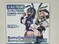 【CheLA77氏イラスト】ルミナスボックス【】「BunnyCop_01(仮)」「BunnyCop_02(仮)」美少女フィギュア【彩色原型公開】の画像