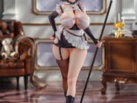 【魔太郎 氏イラスト】ゼニックス「専属メイド オリヴィア」 フィギュア 彩色原型公開【25日予約開始】の画像