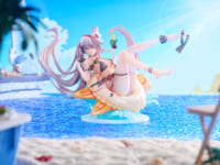 【シマヌン氏イラスト】スノーボール「久津子ちゃん summer ver. by シマヌン」美少女フィギュア 彩色原型公開【近日予約開始】の画像
