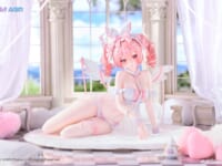【Rosuuri氏イラスト】SIKI ANIM「白うさぎ Rosu 天使 ver.」1/4フィギュア 商品情報公開【27日予約開始】の画像