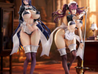 【魔法少女】キューズQ「鈴原美紗 メイド水着Style」「倉本エリカ メイド水着Style」美少女フィギュア【限定予約開始】の画像