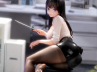 【SAEU氏イラスト】Hobby Rangers「新社会人の後輩OL、冴美ちゃん」美少女フィギュア【近日予約開始】の画像