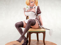 【かまくらら氏デザイン】箱入り娘「エルフメイドさんのご奉仕 ルーシュ」美少女フィギュア 予約開始の画像