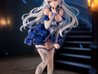【みちきんぐ氏イラスト】vibrastar「紫音 -Blue Butterfly-」美少女フィギュア 彩色原型公開、28日予約開始の画像