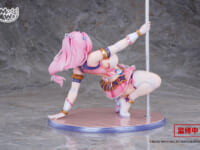 【v-mag氏イラスト】 ModelWay「桜羽桃香 愛玩天使 チアリーピンク Ver.」美少女フィギュア 彩色原型公開の画像
